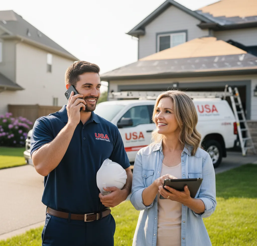 USA Roof Repair Experts customer support in Sugar City